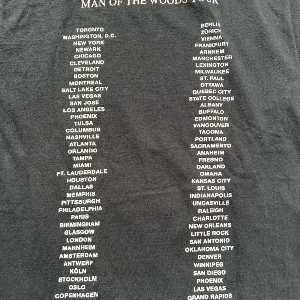 Black Graphic Tee - Justin Timberlake - Man of the Woods - Picture 7 of 10